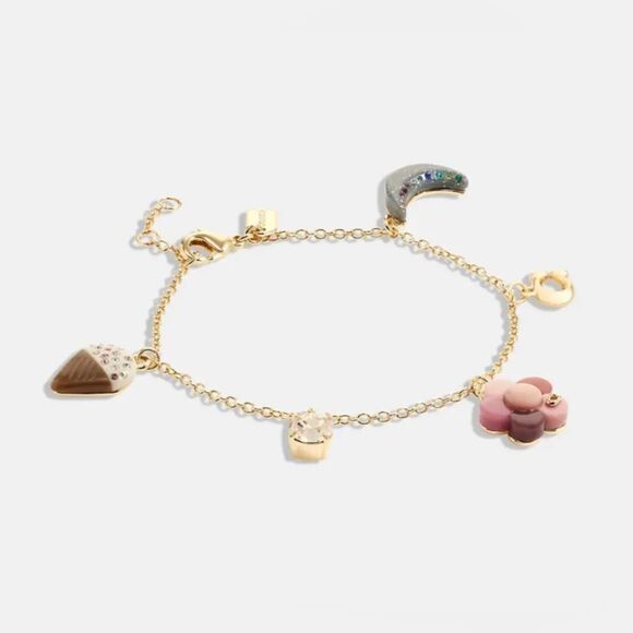 NEW COACH CHARM BRACELET